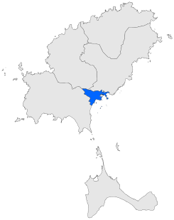 Extensión del municipio en las Pitiusas