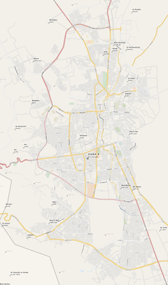 حي دار الحيد على خريطة صنعاء