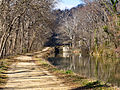 Lock 6. Groundbreaking was near this spot