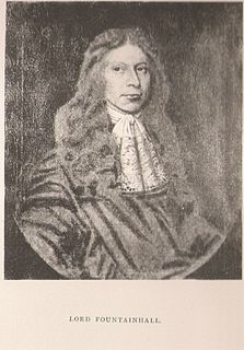 John Lauder, Lord Fountainhall Scottish jurist