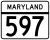 Oznaczenie Maryland Route 597