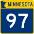 Trunk Highway 97 Markierung