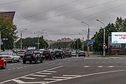 English: Mašerava avenue. Minsk, Belarus Беларуская: Праспект Машэрава. Мінск, Беларусь Русский: Проспект Машерова. Минск, Беларусь