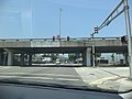 Main St and Prudential St Intersection with Prudential St Overpass