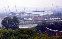 The City of Manchester Stadium hosted Athletics and Rugby Sevens events Manchester-city-fc-stadium.jpg