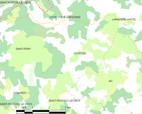 Map commune FR insee code 19065.png