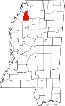 Map of Mississippi highlighting Quitman County.svg