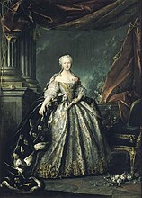 Η Μαρία-Θηρεσία της Ισπανίας,1745, Βερσαλλίες
