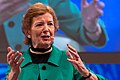 Mary Robinson at the 2014 One Young World Conference in Dublin, Ireland. October 2014.