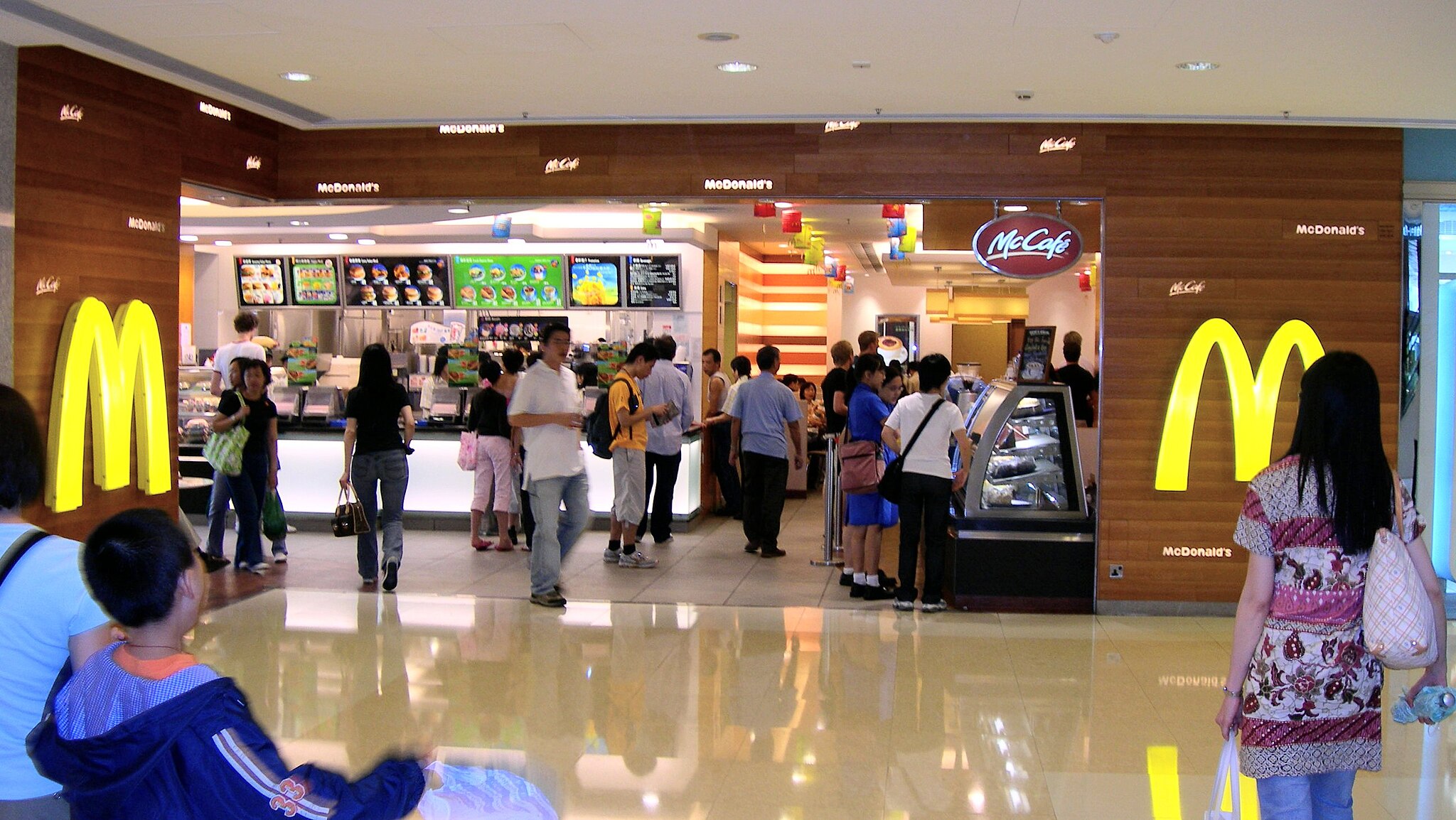 McDonald's in IFC Mall, Hong Kong