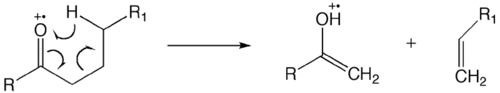 An example of McLafferty Rearrangement McLafferty rearrangement.gif