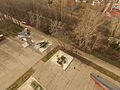 English: Heroic defence of Odessa memorial, aerial view Русский: Мемориал героической обороны Одессы, аэроснимок