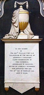 <span class="mw-page-title-main">William Vyse (priest)</span>