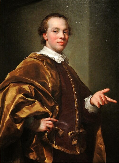 Stewart as Master of Garlies by Anton Raphael Mengs, 1758