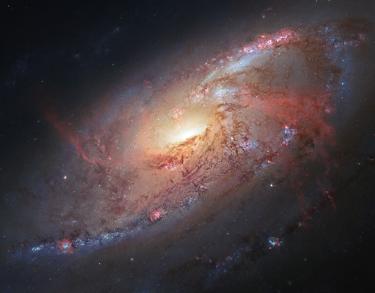 File:Messier 106 visible and infrared composite.jpg