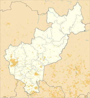 Cadereyta'nın Querétaro eyaletindeki konumu