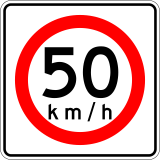 Speed limits in Mexico