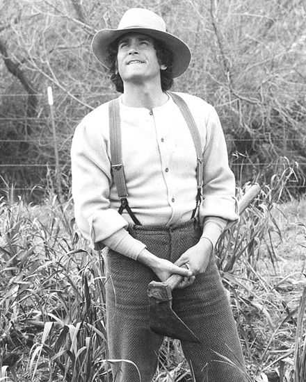 Landon as Charles Ingalls, 1974