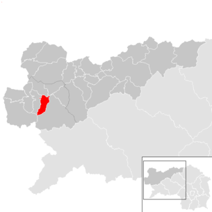 Обзорная карта населенных пунктов всего Лиценского района
