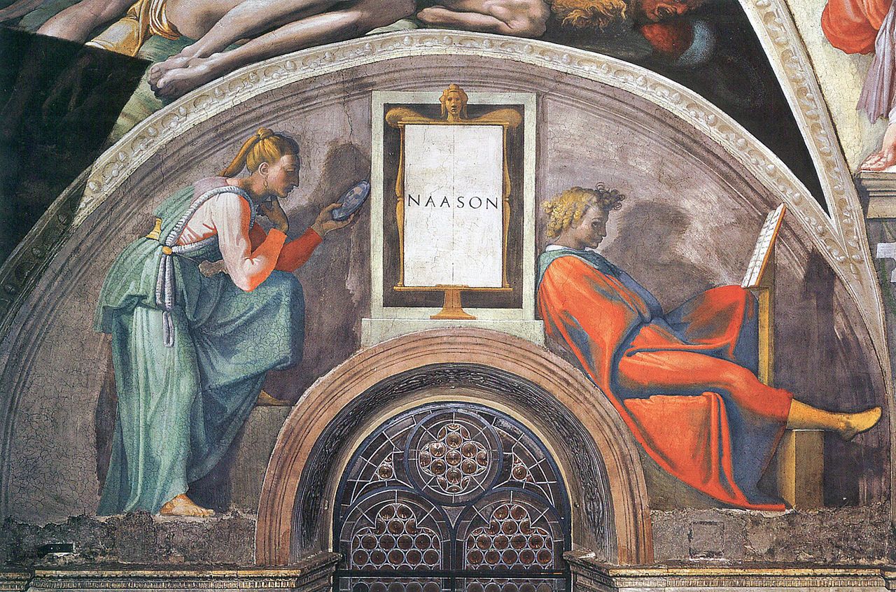 File Michelangelo Sistine Chapel Ceiling Naason Restored Jpg