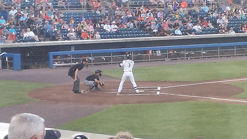 File:Mike Yastrzesmki first at bat.jpg