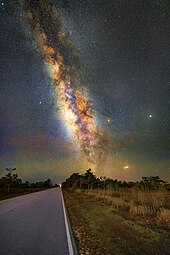 Twenty second exposure of the Milky Way from the road to Flamingo Milky Way from Everglades National Park April, 2018.jpg