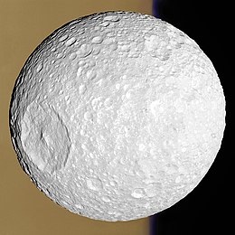 Suuntaa-antava kuva artikkelista Mimas (moon)