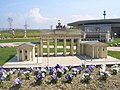 Modell des Brandenburger Tors im Minimundus Bodensee