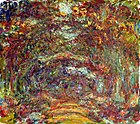 The Rose-Way in Giverny, 1920–1922, Musée Marmottan Monet