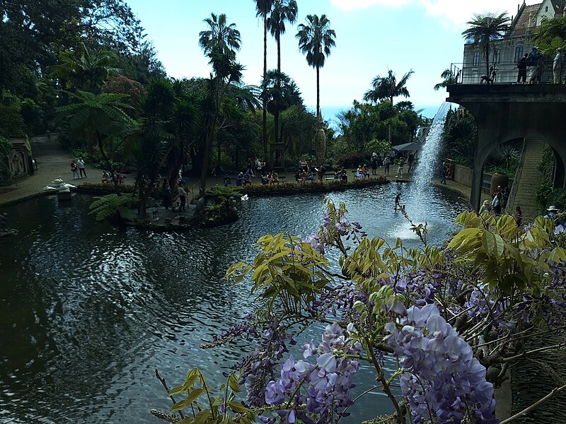 File:Monte Palace Tropical Garden, Madeira, lake.jpg