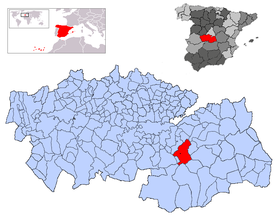 Situación del término municipal de Mora