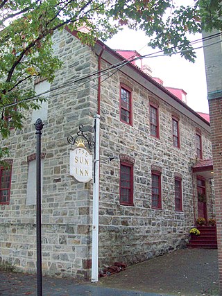 <span class="mw-page-title-main">Moravian Sun Inn</span> United States historic place