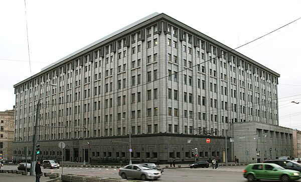 Headquarters of the FSB on 24 Kuznetski Most