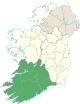 Munster locator map.svg