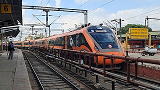 <span class="mw-page-title-main">Mysuru Junction–MGR Chennai Central Vande Bharat Express</span> Mini Vande Bharat Express train route in India