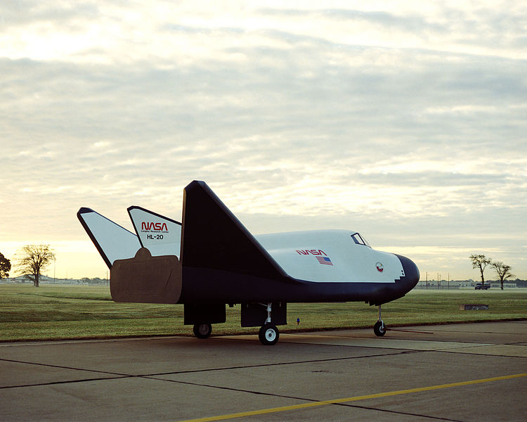 File:NASA HL-20 Lifting Body (9458159305).jpg