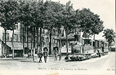 MELUN - La Gare du Tramway de Barbizon