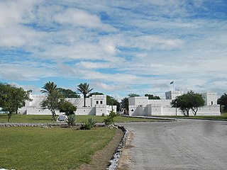 Namutoni Place in Oshikoto Region, Namibia