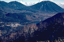 Nantai Volcano & Omanako Volcano 1964.jpg