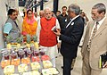 Narendra Modi visiting the facilities at the India Food Park, at Tumkur, in Karnataka on September 24, 2014. The Union Minister for Food Processing Industries, Smt. Harsimrat Kaur Badal is also seen.jpg