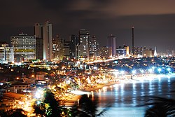 Natal à noite (Ponta Negra)