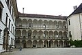 Arkadenhof im Schloss von Neuhaus (Jindřichův Hradec)