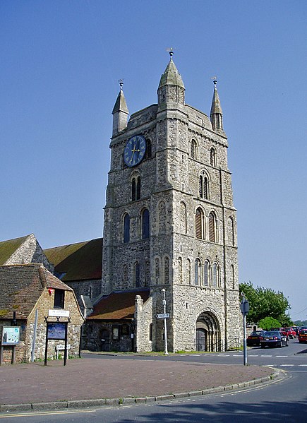 File:New Romney Church Tower - New Romney - Kent - June 2007.jpg