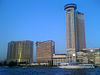 Hotels along the Nile, in the Garden City section of Cairo