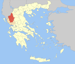 Unità periferica di Giannina – Mappa