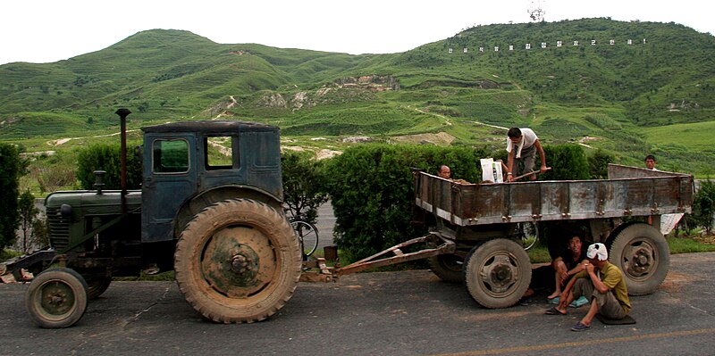 File:North Korea tractor.jpg