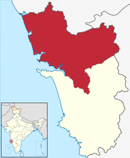 North in Goa (India).svg
