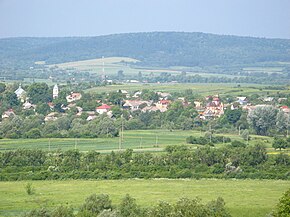 Nyzhankovychi (view of the central part of the town).JPG