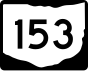 Маркер State Route 153