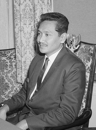 <span class="mw-page-title-main">Omar Dhani</span> Former Commander in Chief of the Indonesian Air Force